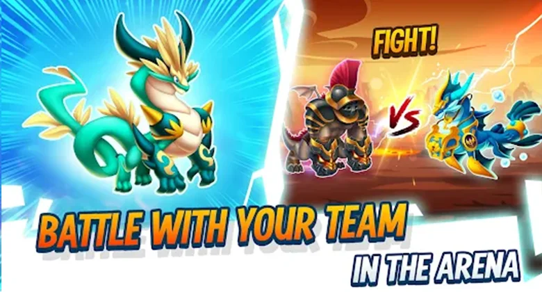 battle with your team in the arena