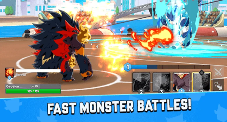monster battle fast
