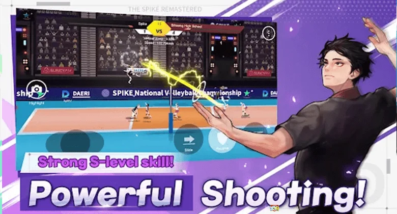 POWERFUL SHOOTING